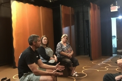 Photo Dana Sargent: Theatrical event: Play and Discussion about CAFOs, Wilmington, May 6, 2018